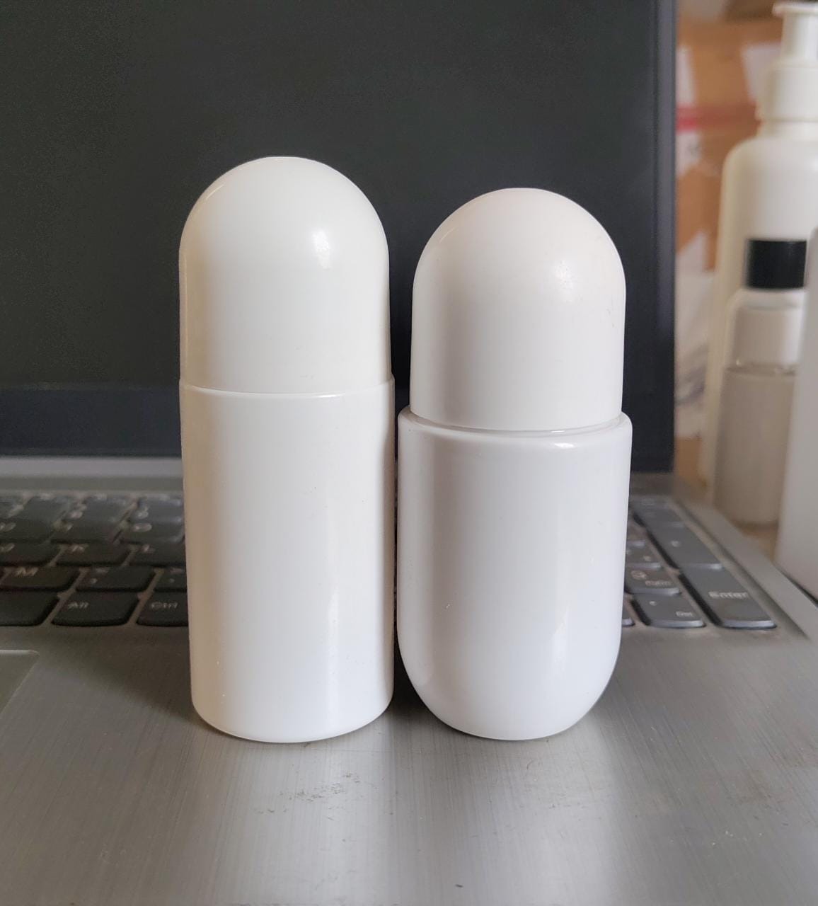 HDPE 50ml Roll on Bottle