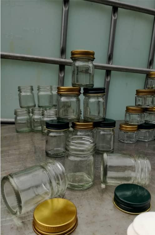 15ml 25ml glass bottle with aluminium screw cap