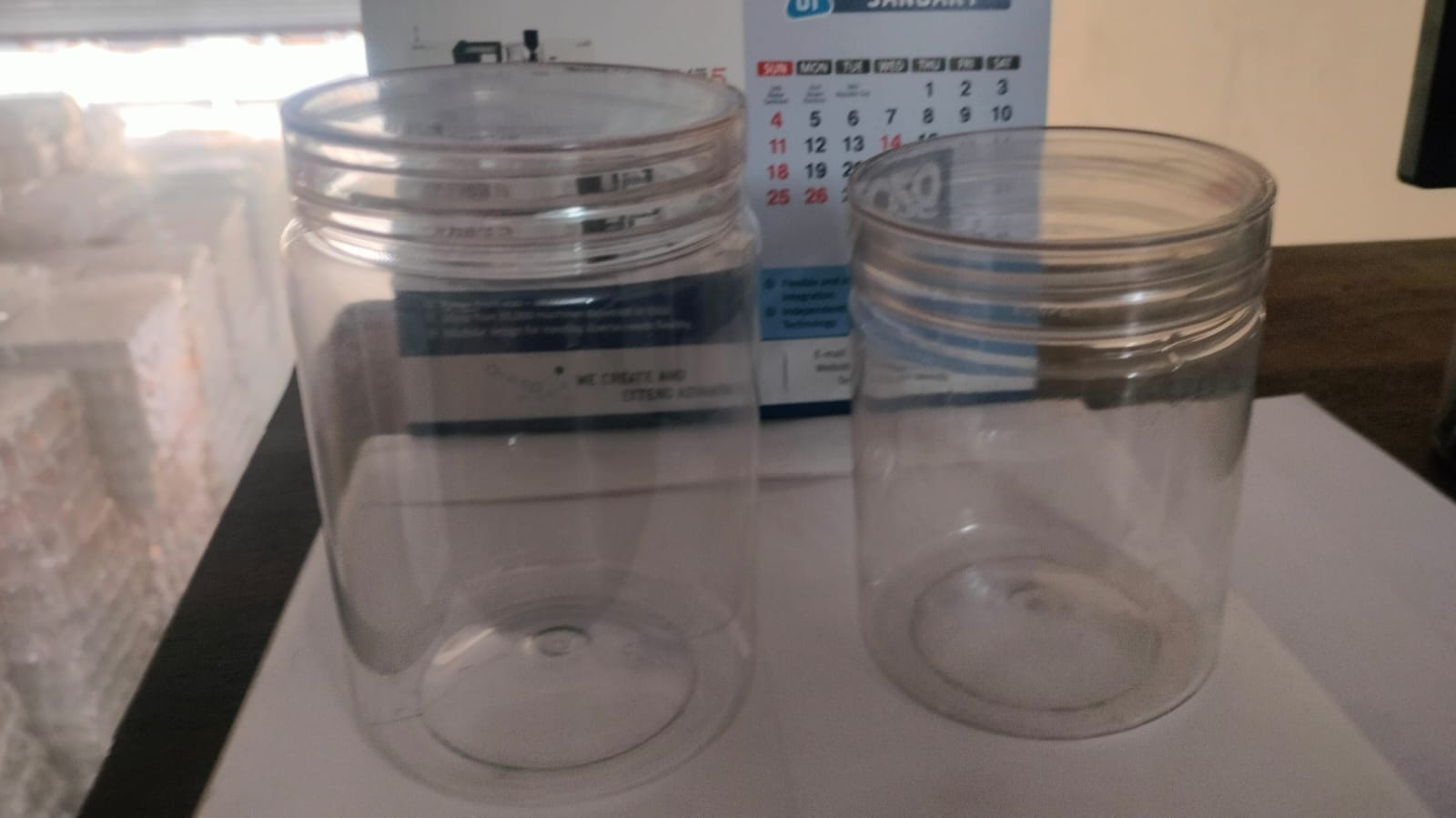Pet cap storage jar
