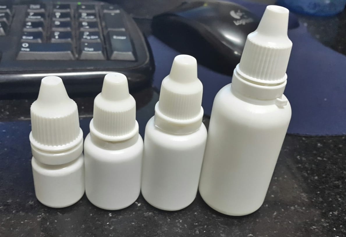 5ml to 100ml Plastic dropper bottles