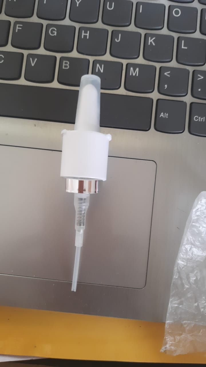 20MM CRIMP ON NASAL SPRAY PUMP 50MCL, 100MCL, 120MCL, 140MCL DOSE