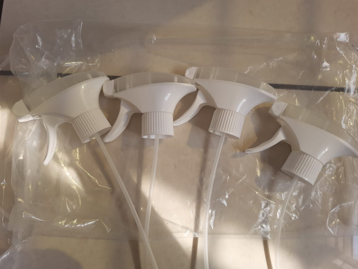 28mm White and Transperent spray trigger pump new shape