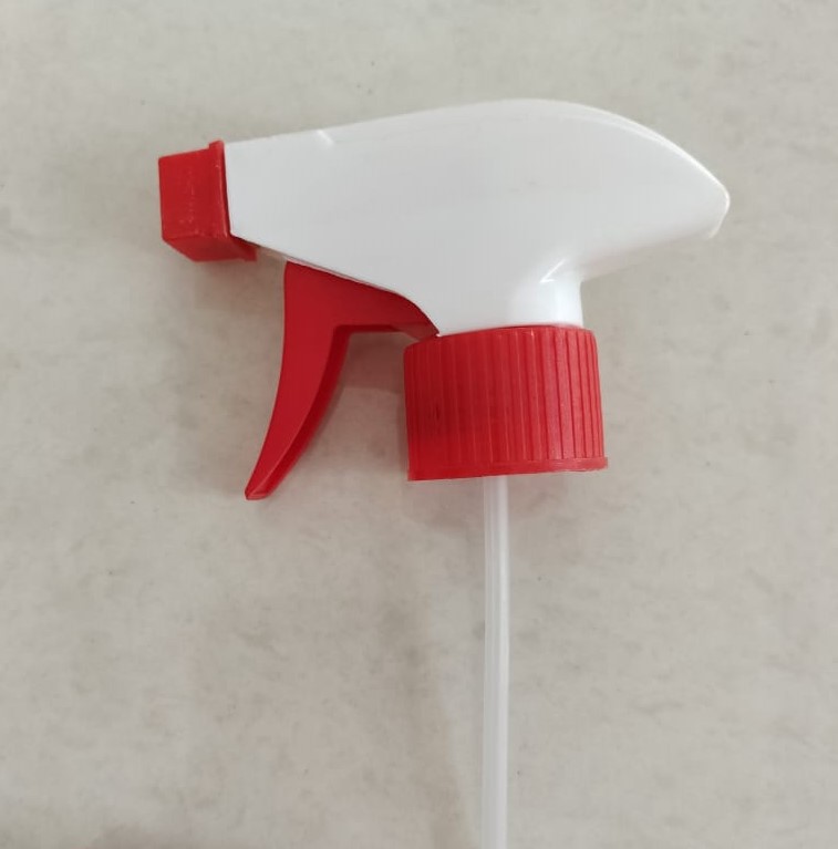 28mm White and Red Trigger spray pump