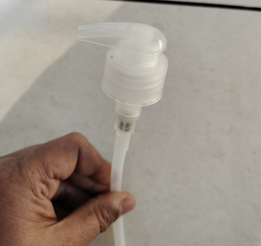 28mm Transperent Lotion Dispenser pump